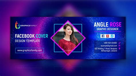 Creative Business Agency Facebook Cover Template Design – GraphicsFamily