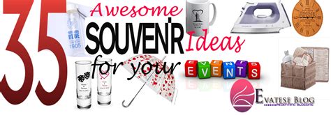 35 Awesome Souvenir Ideas For Your Events - Evatese Blog