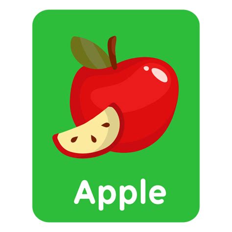 Apple vocabulary flashcard #AD , #AD, #sponsored, #flashcard, #vocabulary, #Apple | Flashcards ...