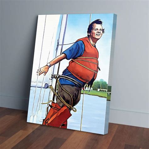 Bill Murray Im Sailing What About Bob Movies Matte Canvas - Kenkistore.com