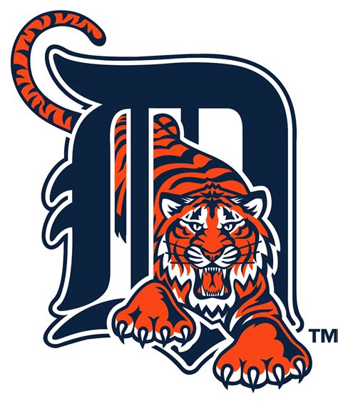 Detroit Tigers Logo - Primary Logo - American League (AL) - Chris Creamer's Sports Logos Page ...