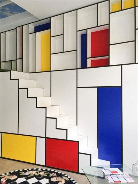 50+ Piet Mondrian Inspired Amazing Interior Design Ideas To Give Your Home The De Stijl Flair # ...