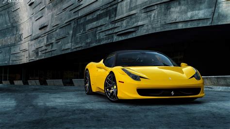 Yellow Ferrari wallpaper | 1920x1080 | #60919