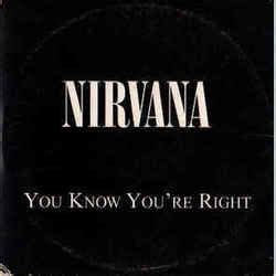 Nirvana - You Know You're Right Tabs