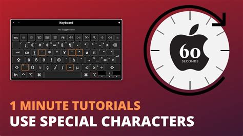 Use Emoji and Special Characters on Mac Keyboard - 1 Minute Tutorials ...