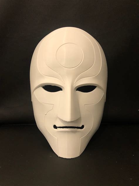 Amon 3D Printed Mask Raw Legend of Korra - Etsy