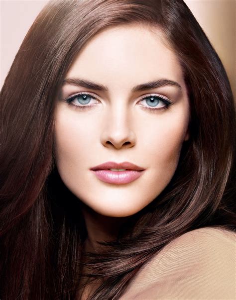 Hilary Rhoda | Eyeshadow for blue eyes, Pale skin dark hair makeup ...