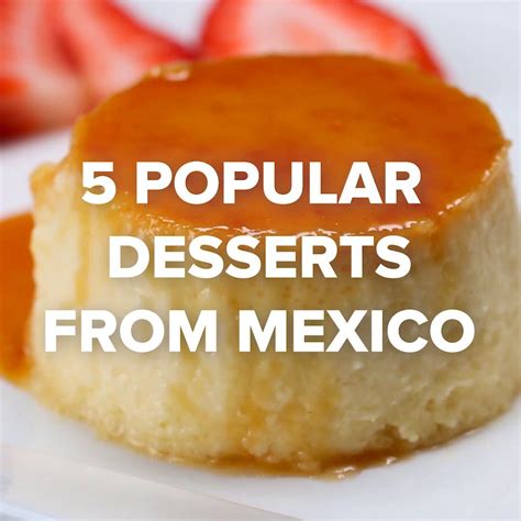 5 Popular Mexican Desserts | Recipes