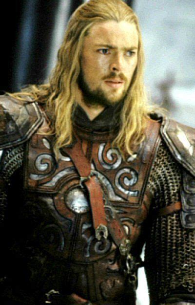 Eomer of the Rohirrim and nephew to King Theoden of Rohan. Description ...