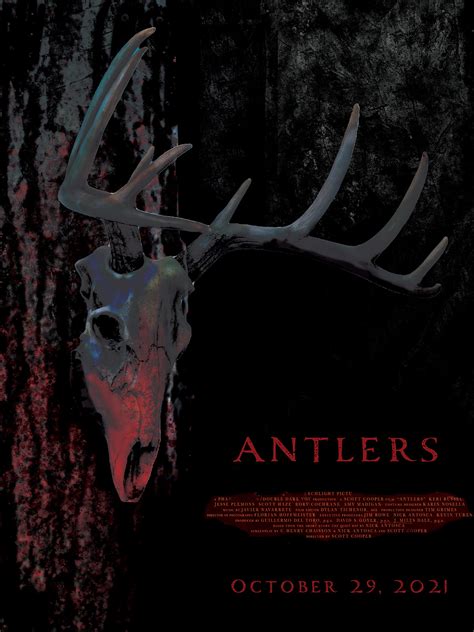 Antlers poster revision on Behance