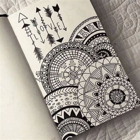 Doodle Art Mandala Drawing Ideas Easy - Doodeling