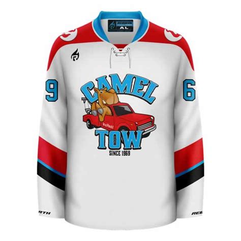 Jersey Ninja - Camel Tow Funny Hockey Jersey