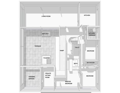 Irene Ngoc Ta: Villa Savoye (Le Corbusier) - Plans, Sections, Elevations