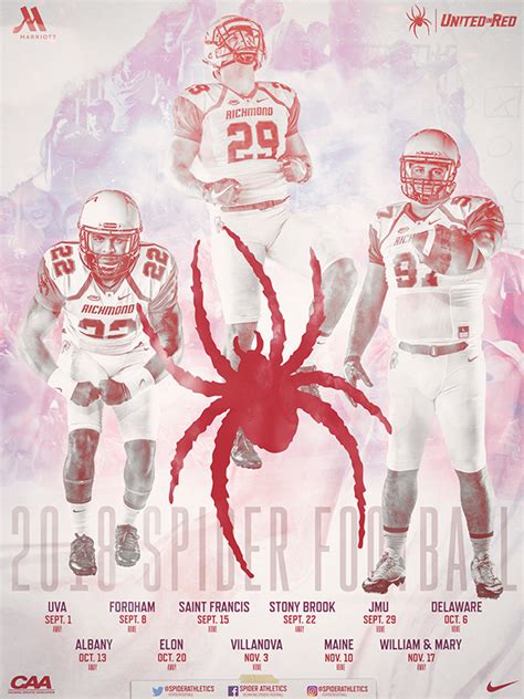 Richmond Spiders Football Graphics on Behance