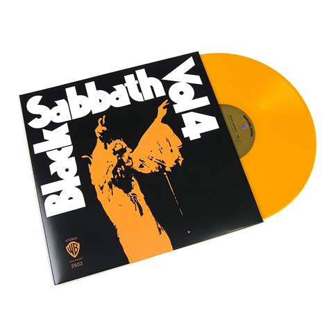 Black Sabbath - Black Sabbath Vol.4 (180g LTD. Orange Vinyl)(Remastered ...