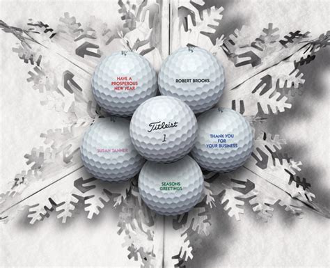 American Golfer: Titleist Offers Free Personalization Custom Golf Ball Promotion for the Holidays