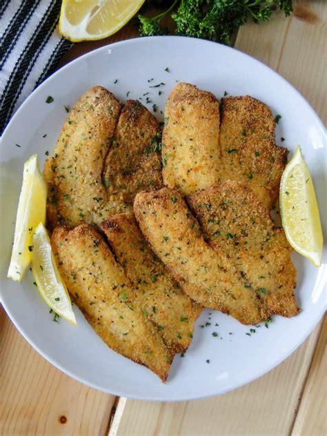 Crispy Air Fryer Breaded Tilapia - Heather's Homemade Kitchen