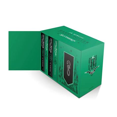 Harry Potter Slytherin House Editions Hardback Box Set: : J.K. Rowling ...