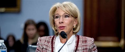 Education Secretary Betsy DeVos responds to critics over proposed ...