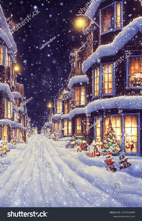 43,125 Christmas Landscape Drawing Images, Stock Photos & Vectors | Shutterstock