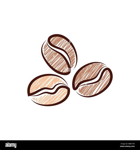 coffee bean icon vector illustration template Stock Vector Image & Art ...