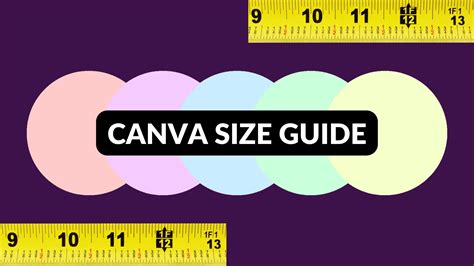 Canva Size Guide - Blogging Guide