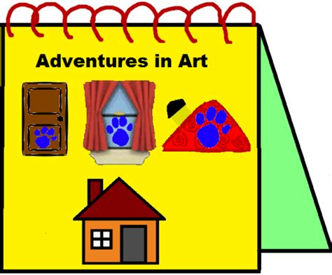 Clues from Adventures in Art | Blue’s clues, Blues clues, Adventure