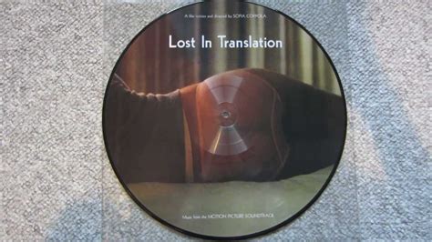 Lost in Translation Vinyl (Picture Disc) - YouTube