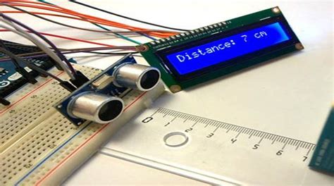 Distance Measurement Using Arduino Ultrasonic Sensor Code