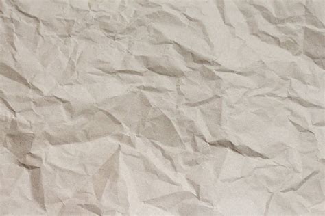 Crumpled Brown Paper - Free Texture