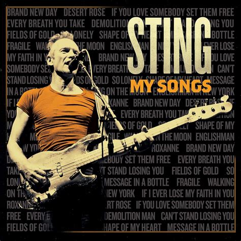 Sting To Release Album Of Re-Recorded/Remixed Sting/Police Classics, My ...