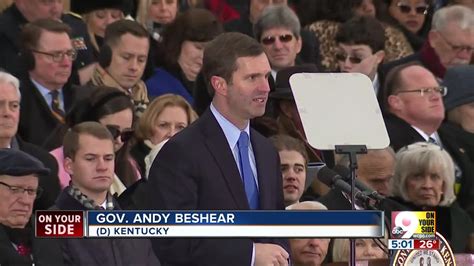 Democrat Andy Beshear sworn in as Kentucky governor