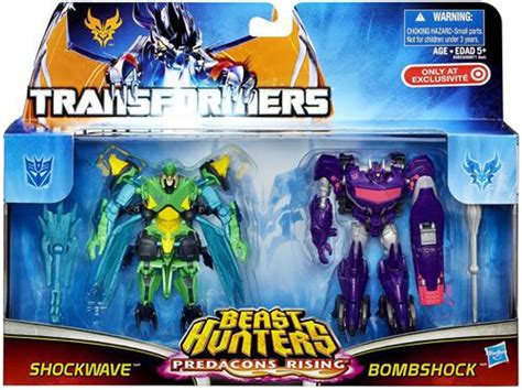 Transformers Prime Beast Hunters Predacons Rising Bombshock Shockwave Exclusive Action Figure 2 ...