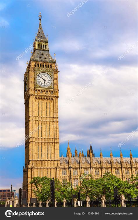 Big Ben Clock Tower in London England Stock Photo by ©lunamarina 140394360