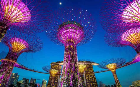 Night Singapore Background HD Wallpapers 43902 - Baltana