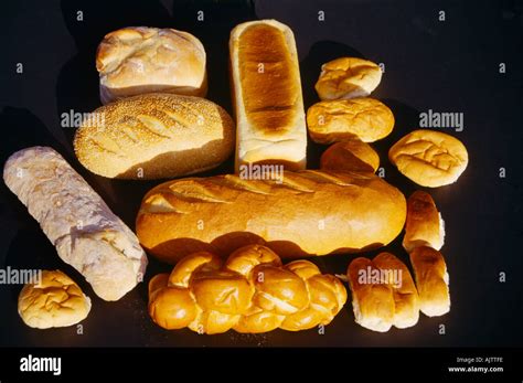 Different Shape Loaves Of Bread Stock Photo - Alamy