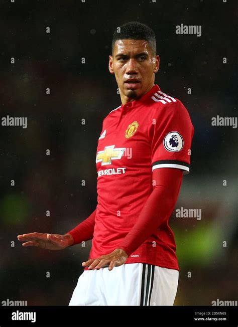 Manchester United's Chris Smalling Stock Photo - Alamy