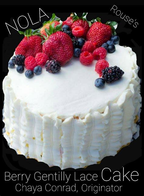 Berry Gentilly Lace Cake Recipe • Rouses Supermarkets | Recipe | Whole ...