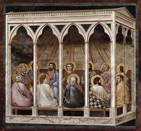 Pentecost - Giotto - WikiArt.org - encyclopedia of visual arts