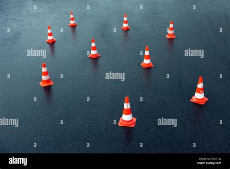 Traffic cone pylon hi-res stock photography and images - Alamy