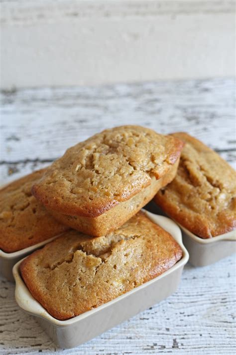 Mini Banana Bread Loaves - Honey and Birch