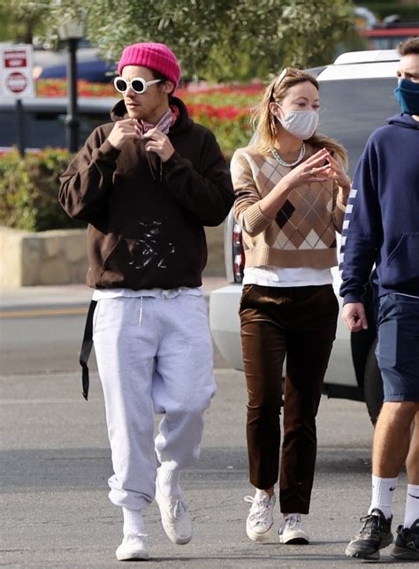 Harry Styles and Olivia Wilde – Spotted with friends in Santa Barbara ...