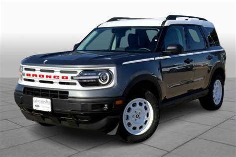 New 2024 Ford Bronco Sport Heritage 5 Door SUV, SUV & Crossovers in ...