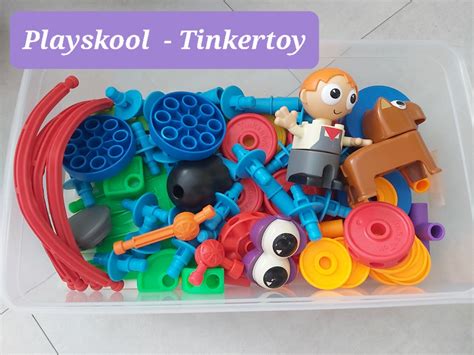 Tinkertoys, Zoob Zac, Bristle Blocks, Animals, Stencils, Hobbies & Toys ...