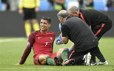 Cristiano Ronaldo injury: Portugal star forced to leave Euro 2016 final ...