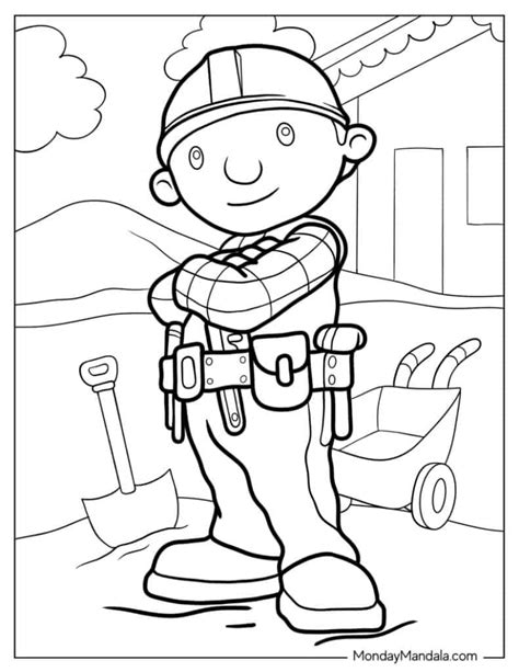 Bob The Builder Coloring Pages Dizzy