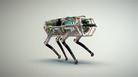 Robot Dog - Download Free 3D model by aidanwai [456a668] - Sketchfab