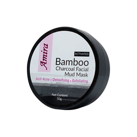 Bamboo Charcoal Facial Mud Mask – Amira