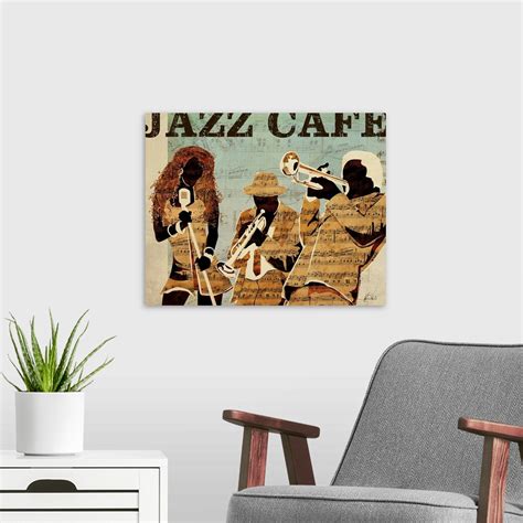 Jazz Cafe Wall Art, Canvas Prints, Framed Prints, Wall Peels | Great Big Canvas