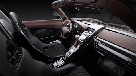 PORSCHE CARRERA GT interior studio rendering :: Behance